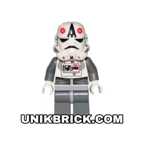  [ORDER ITEMS] LEGO AT-AT Driver Red Imperial Logo Bluish Grays Black Head Stormtrooper Helmet 