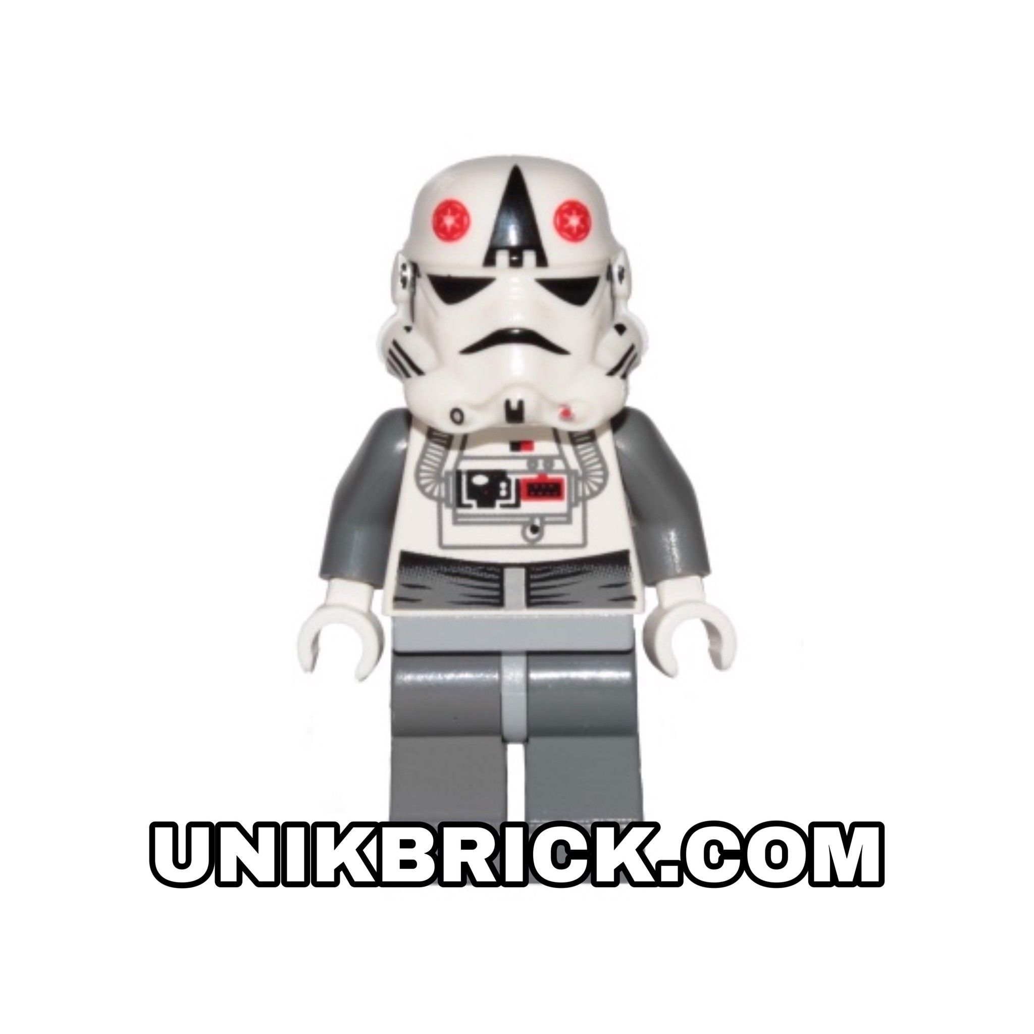 [ORDER ITEMS] LEGO AT-AT Driver Red Imperial Logo Bluish Grays Black Head Stormtrooper Helmet