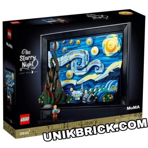  [CÓ HÀNG] LEGO Ideas 21333 Vincent van Gogh The Starry Night Icons 