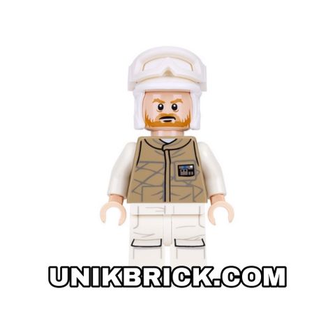  [ORDER ITEMS] LEGO Hoth Rebel Trooper Dark Tan Uniform Brown Beard 