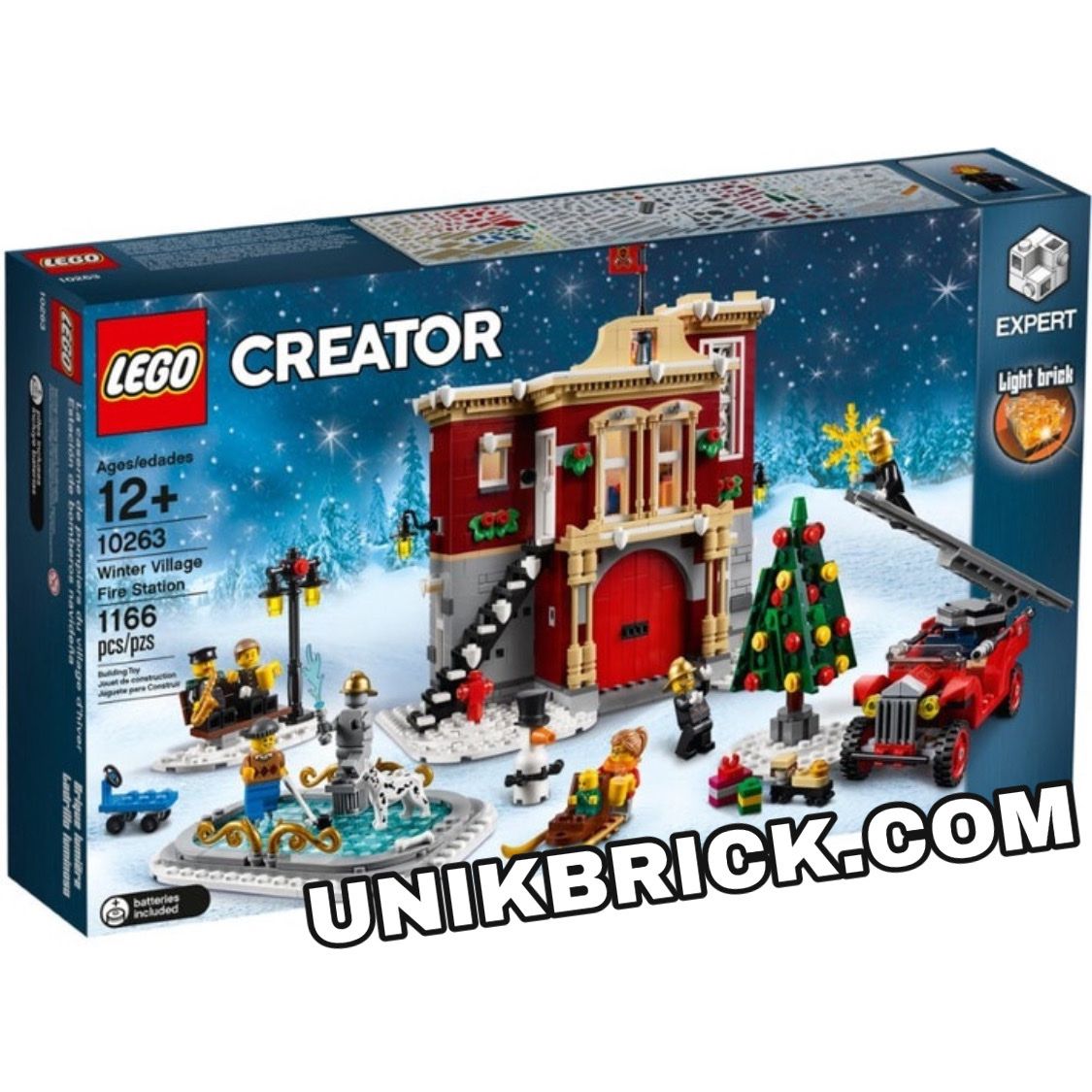 [HÀNG ĐẶT/ ORDER] LEGO Creator 10263 Winter Village Fire Station