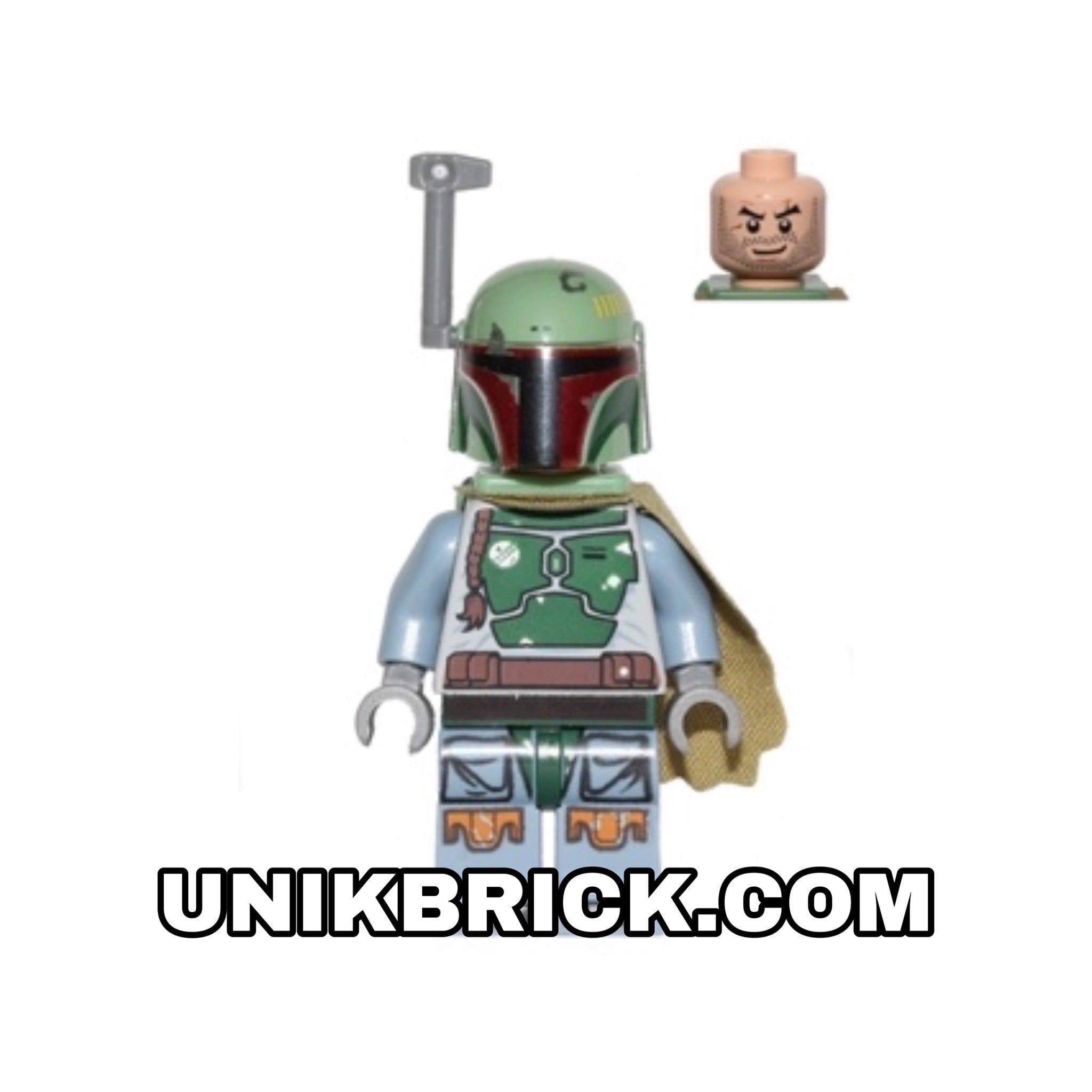 [ORDER ITEMS] LEGO Boba Fett Head Beard Stubble