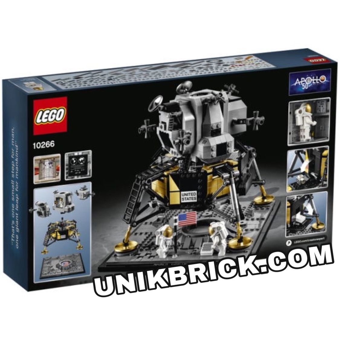 LEGO Creator 10266 NASA Apollo 11 Lunar Lander – UNIK BRICK