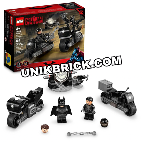  [CÓ HÀNG] LEGO DC Super Heroes 76179 Batman Selina Kyle Motorcycle Pursuit 