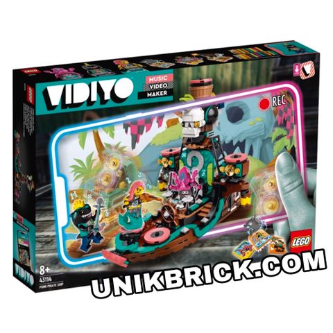  [HÀNG ĐẶT/ ORDER] LEGO VIDIYO 43114 Punk Pirate Ship 