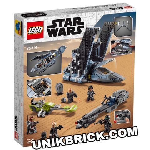  [HÀNG ĐẶT/ ORDER] LEGO Star Wars 75314 The Bad Batch Attack Shuttle 