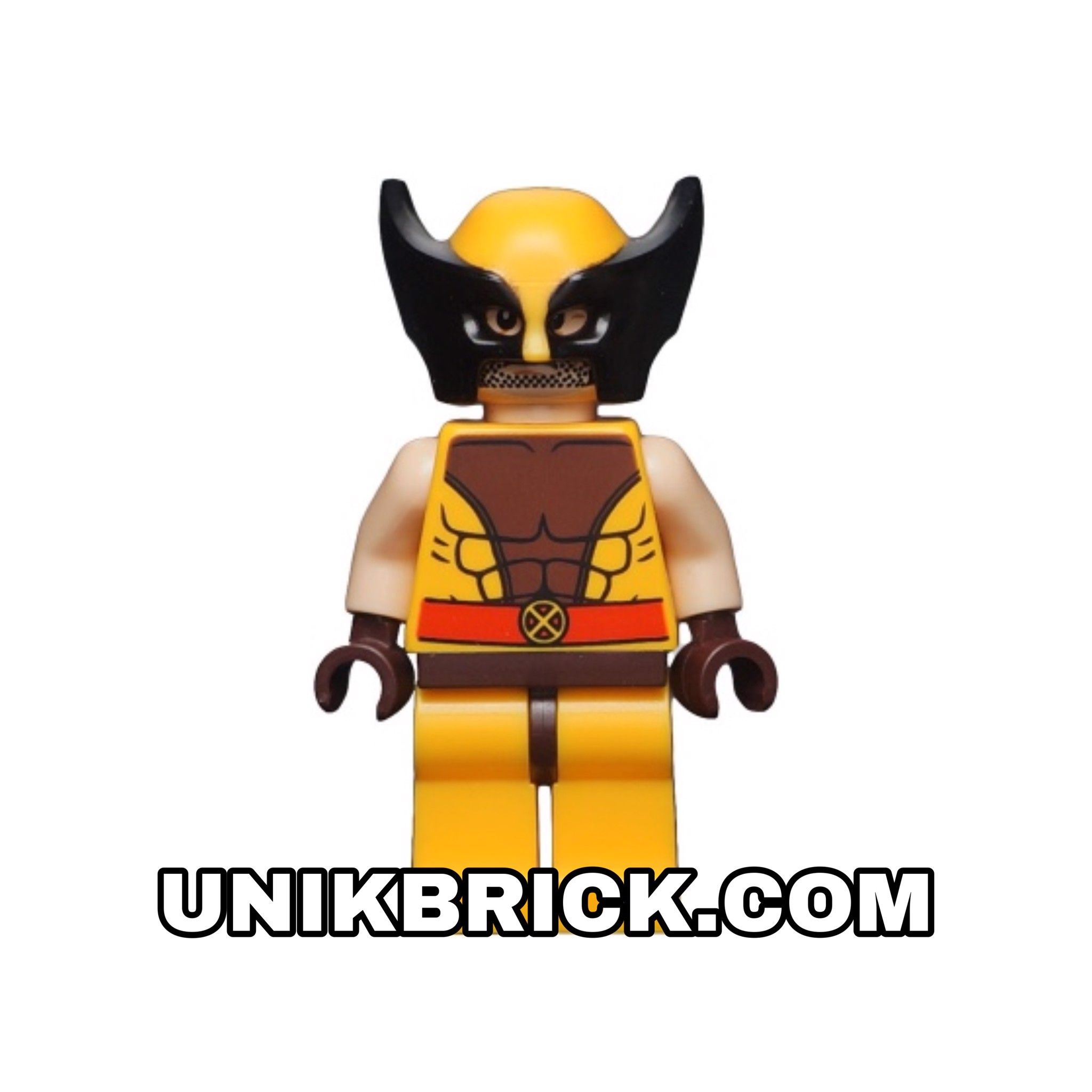 [ORDER ITEMS] LEGO Wolverine Mask Reddish Brown Hands