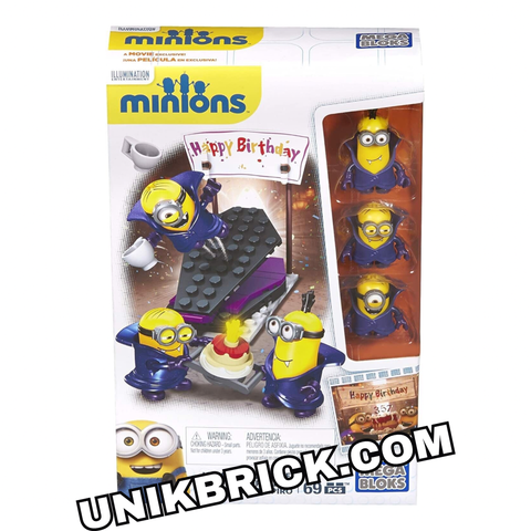  Mega Bloks Minions Happy Birthday Vampire Surprise 