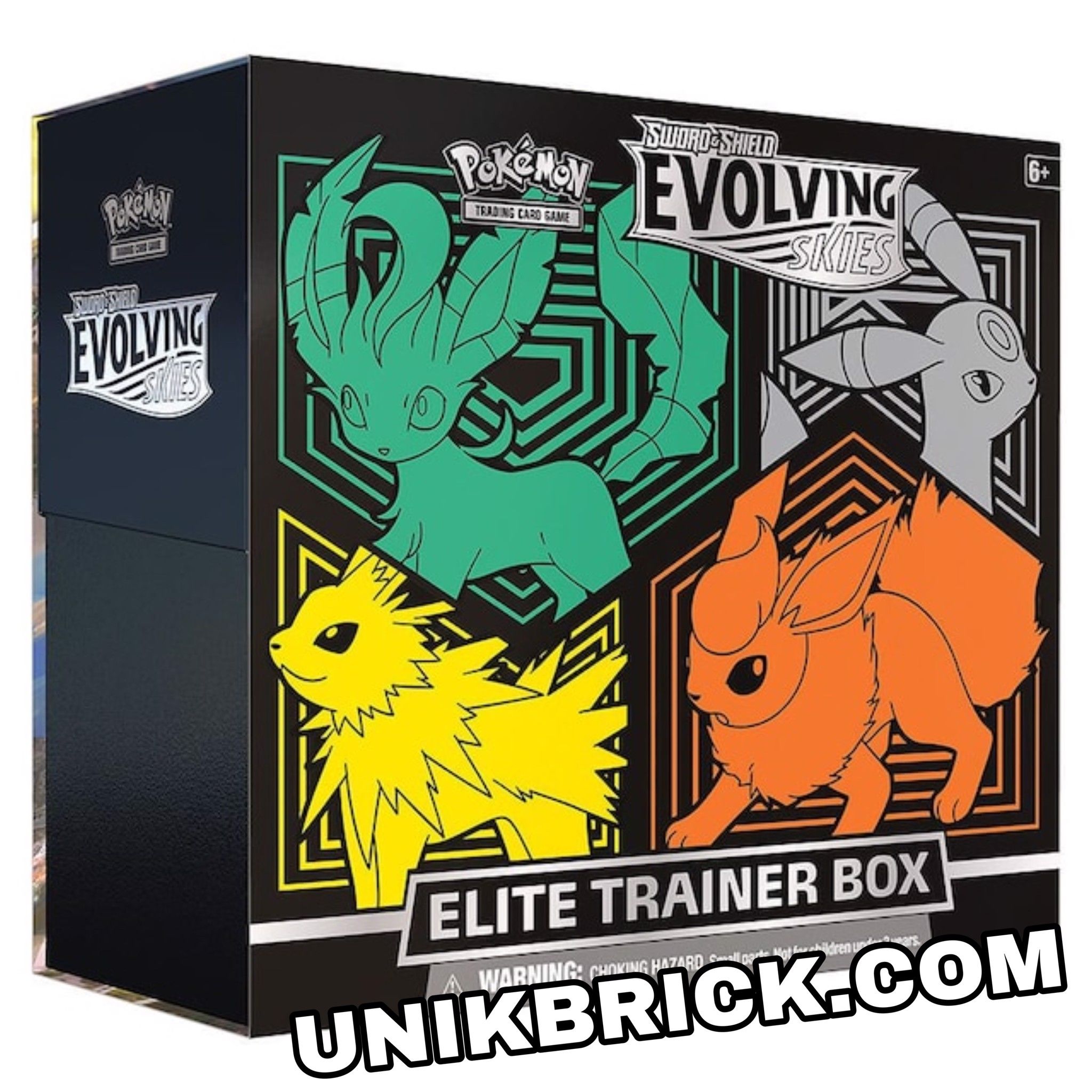 [HÀNG ĐẶT/ ORDER] Pokemon Pokémon TCG Sword & Shield Evolving Skies Flareon Elite Trainer Box