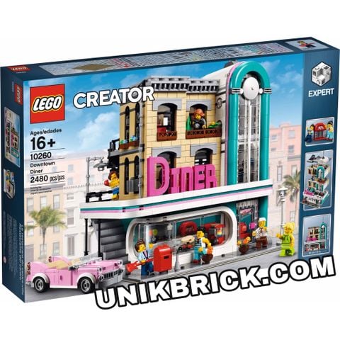  [CÓ HÀNG] LEGO Creator 10260 Downtown Diner Modular 