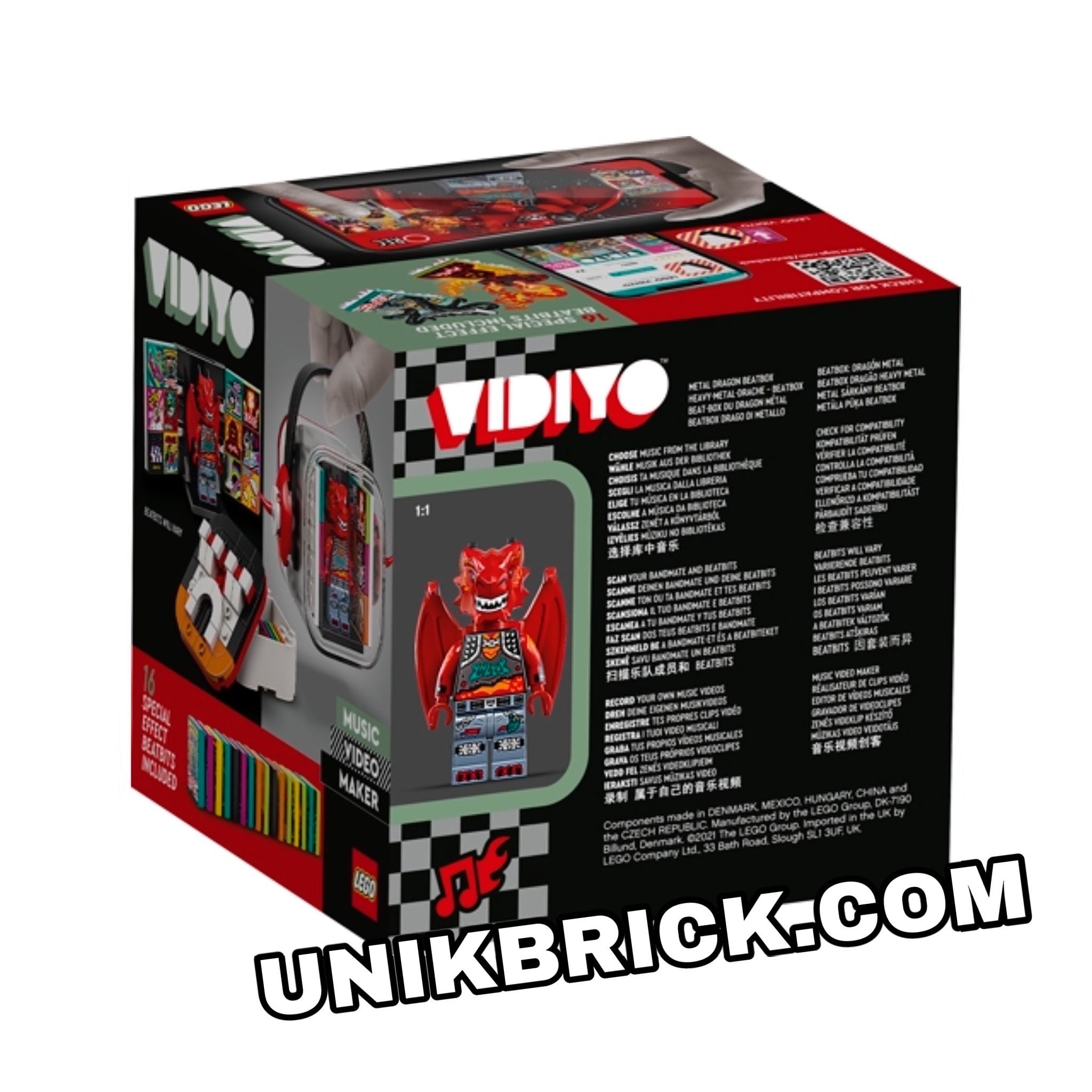 LEGO VIDIYO 43109 Metal Dragon BeatBox – UNIK BRICK