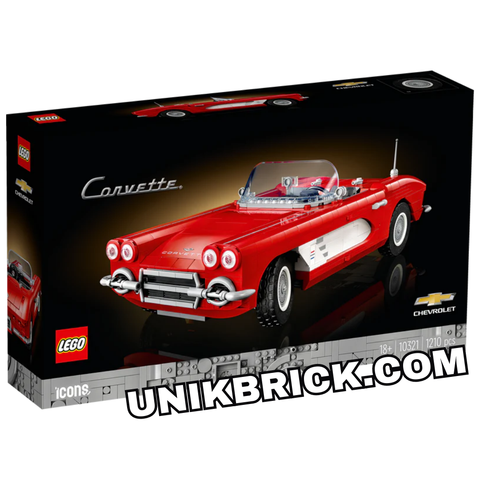  [CÓ HÀNG] LEGO Icons 10321 Chevrolet Corvette 1961 