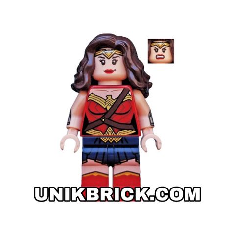  [ORDER ITEMS] LEGO Wonder Woman Dark Brown Hair 