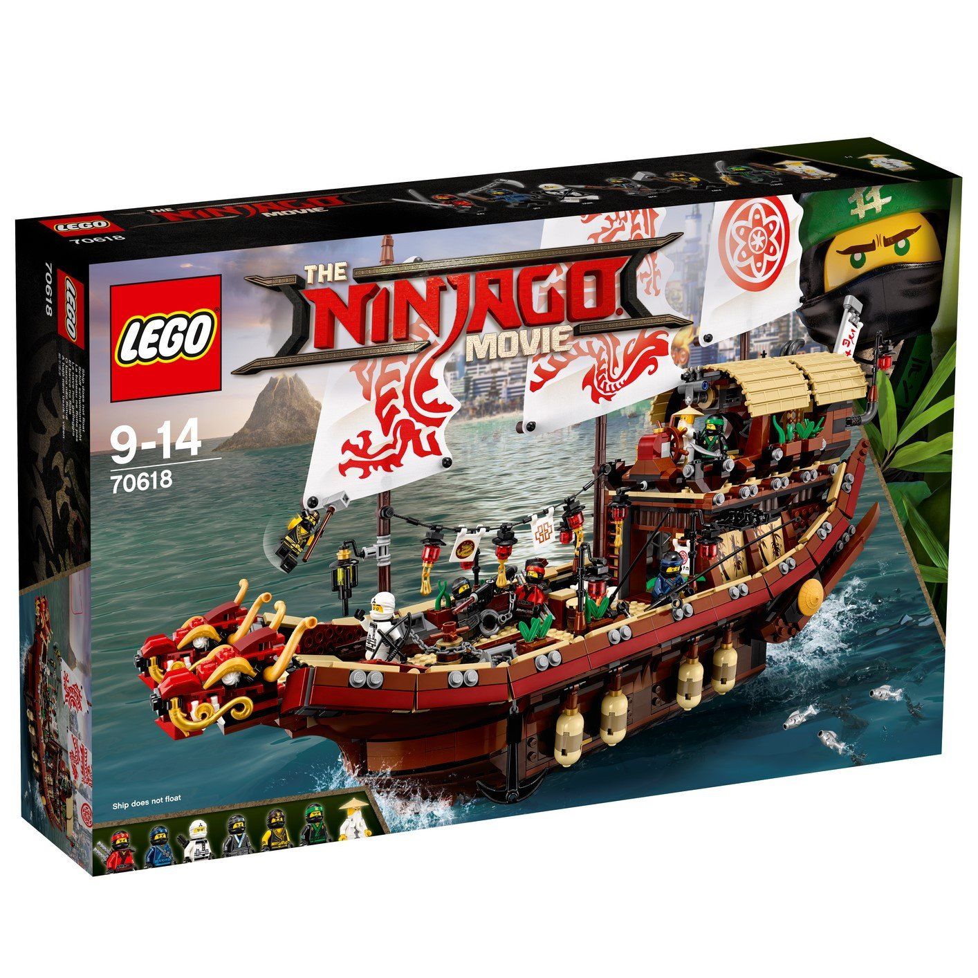 [HÀNG ĐẶT/ ORDER] LEGO Ninjago 70618 The Ninjago Movie Destiny's Bounty