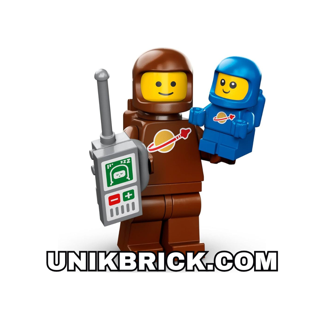 LEGO Brown Astronaut and Spacebaby Series 24