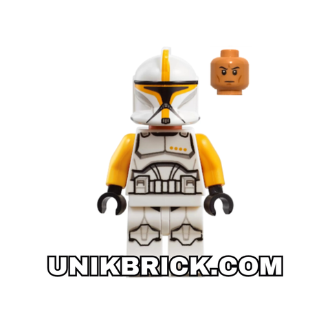  [ORDER ITEMS] LEGO Clone Trooper Commander Nougat Head 