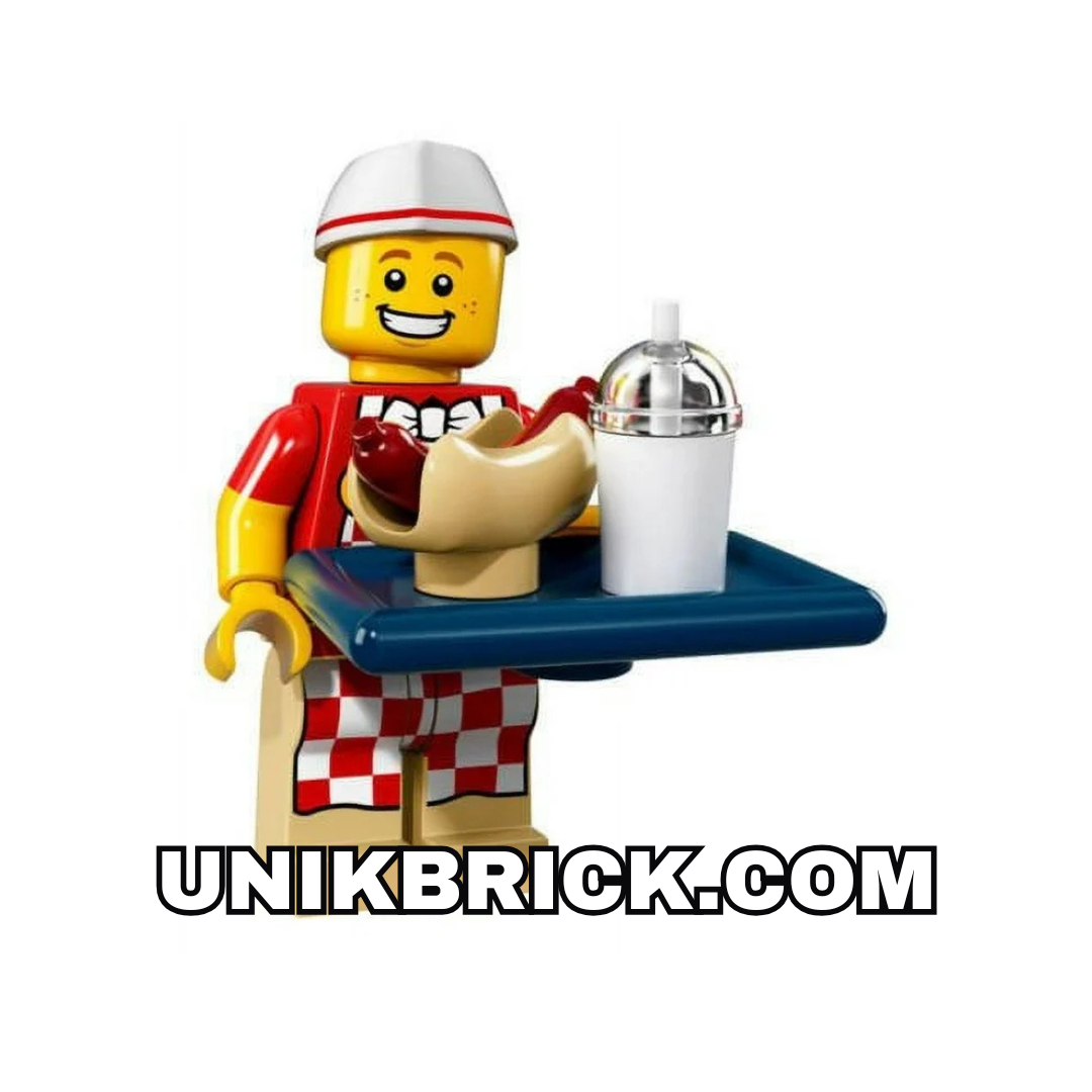 LEGO Hot Dog Vendor Series 17