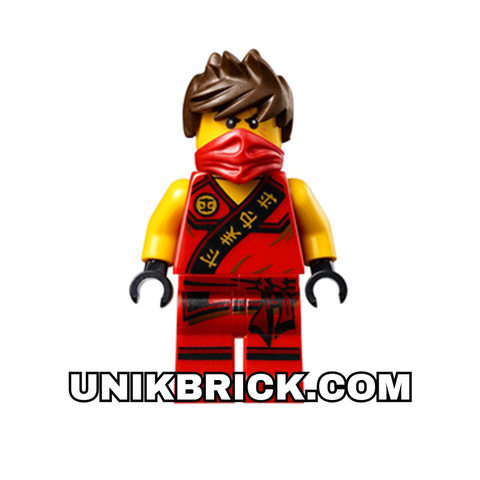  LEGO Ninjago Kai Tournament Robe Tournament of Elements Ninja đỏ 