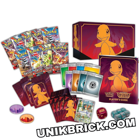  [HÀNG ĐẶT/ ORDER] Pokemon Pokémon TCG Scarlet & Violet Obsidian Flames Elite Trainer Box 