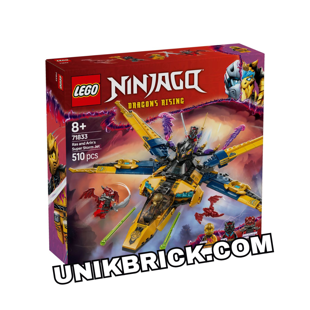 [HÀNG ĐẶT/ ORDER] LEGO Ninjago 71833 Ras and Arin's Super Storm Jet