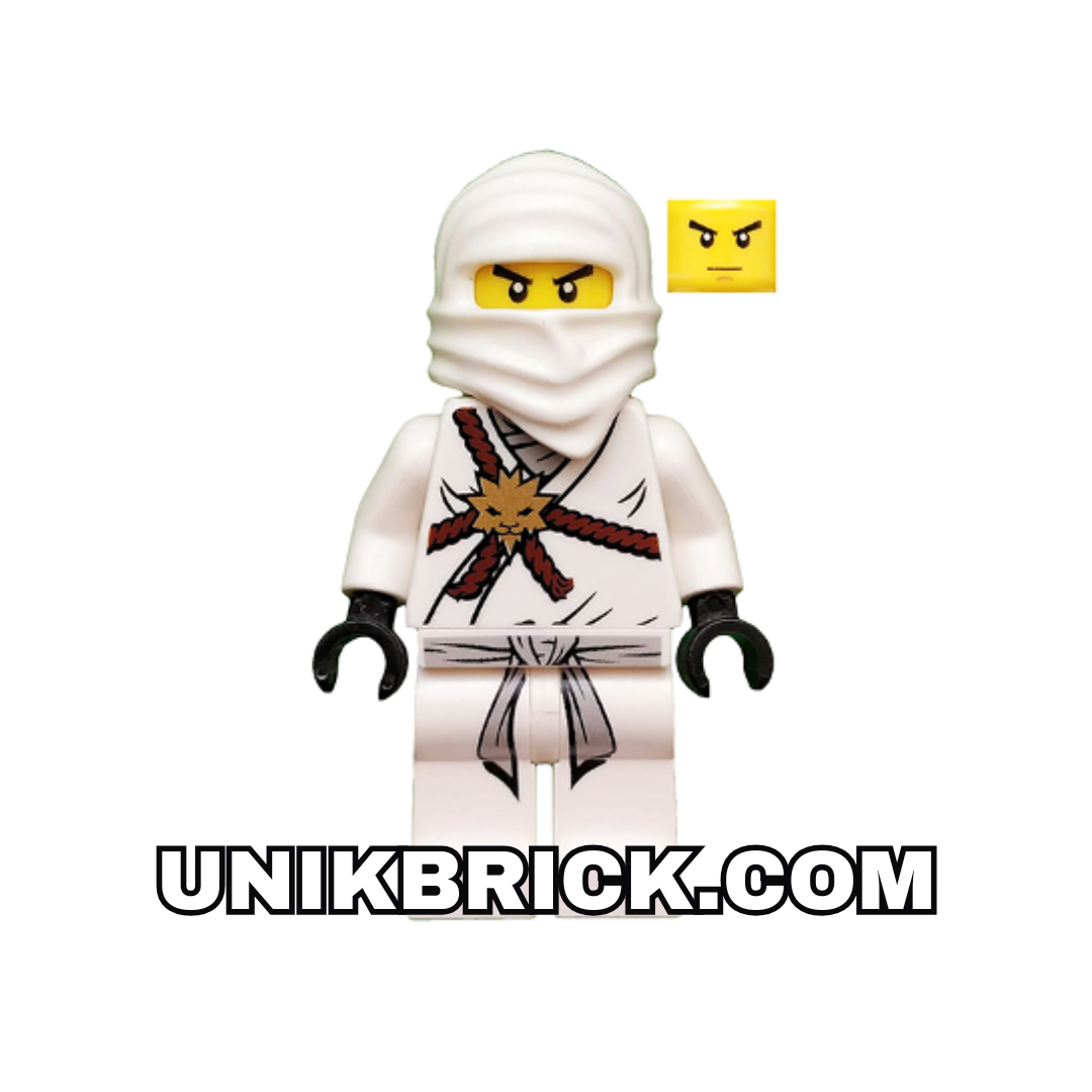 LEGO Ninjago Zane The Golden Weapons Ninja Trắng Original Zane Season 1