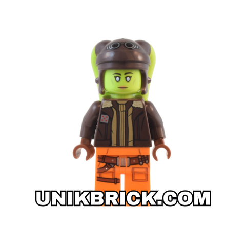  [ORDER ITEMS] LEGO Hera Syndulla Dark Brown Arms 