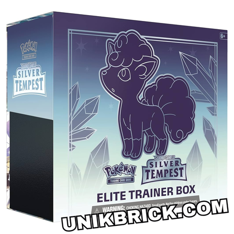  [CÓ HÀNG] Pokemon Pokémon TCG Sword & Shield Silver Tempest Elite Trainer Box 
