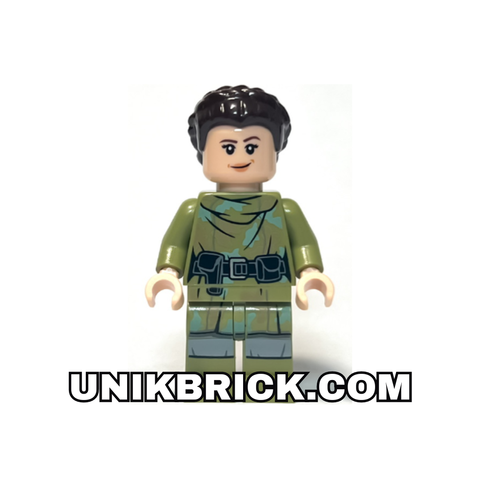  [ORDER ITEMS] LEGO Princess Leia Olive Green Endor Outfit 