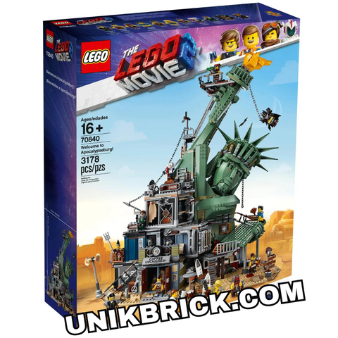  [HÀNG ĐẶT/ ORDER] LEGO THE LEGO MOVIE 2 70840 Welcome to Apocalypseburg! 