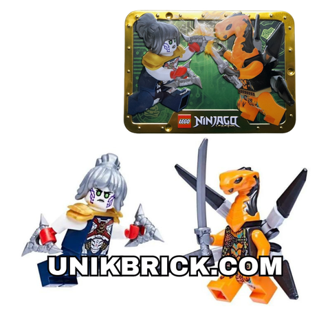  LEGO Ninjago 112328 Pixal vs. Viper Flyer Metal Box 