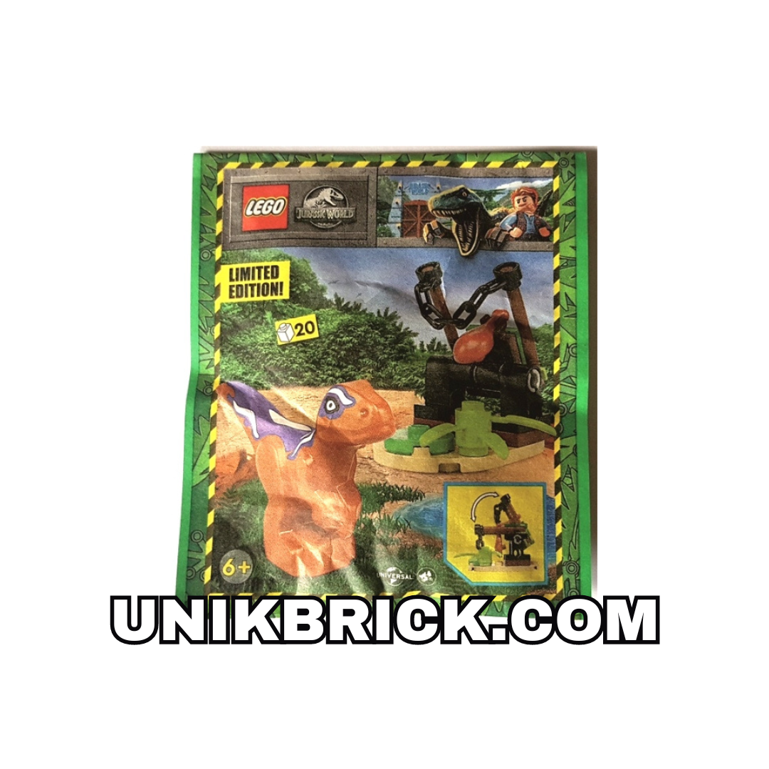 LEGO Jurassic World 122326 Raptor and Trap Paper Bag