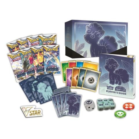  [CÓ HÀNG] Pokemon Pokémon TCG Sword & Shield Silver Tempest Elite Trainer Box 