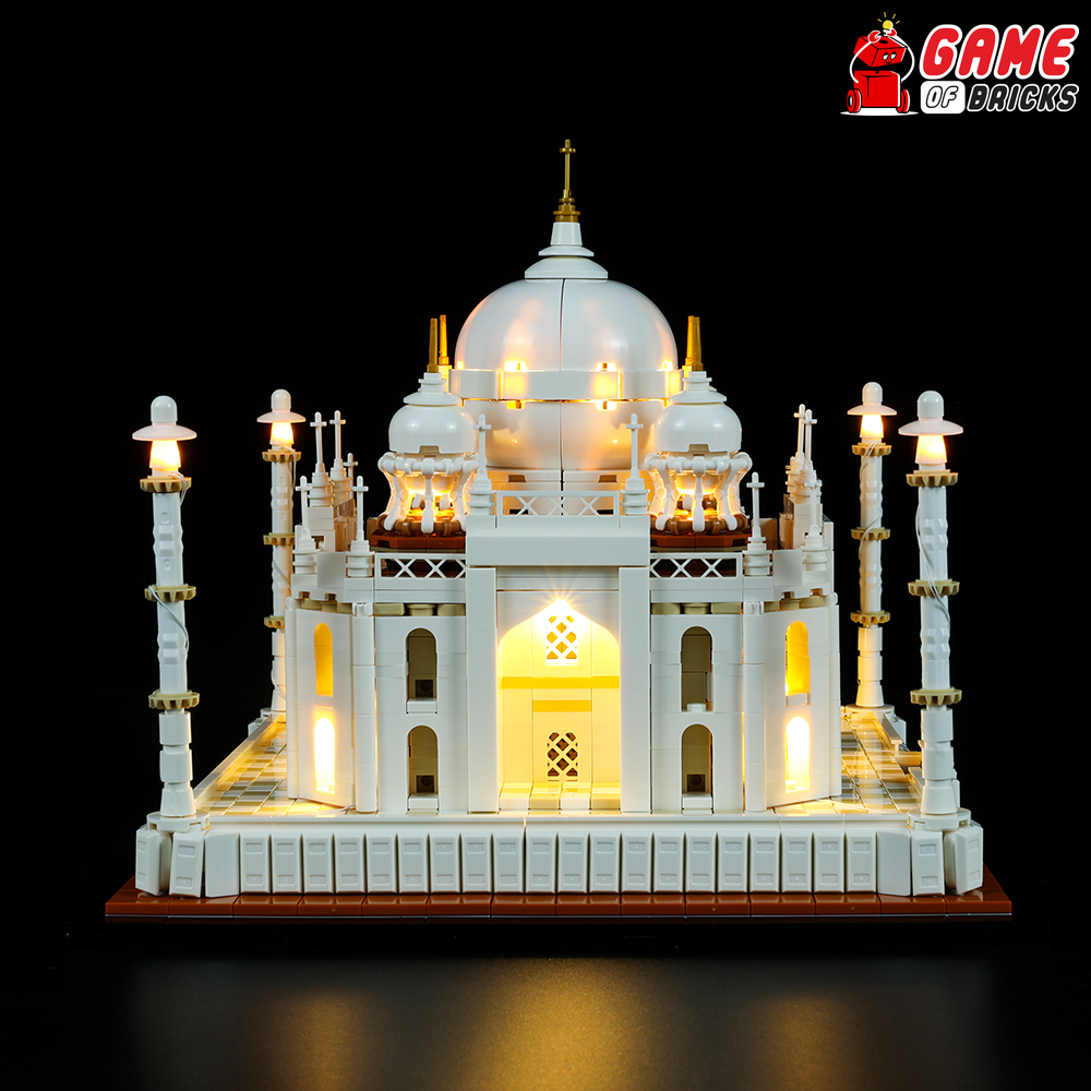 [HÀNG ĐẶT/ORDER] Game Of Bricks Light Kit For Taj Mahal 21056