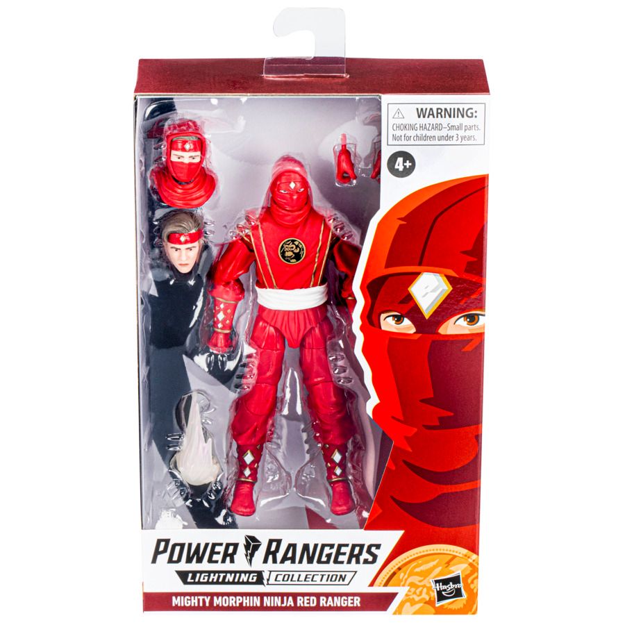 [HÀNG ĐẶT/ ORDER] Hasbro Power Rangers Lightning Collection 6 Inch Mighty Morphin Ninja Red Ranger Figure