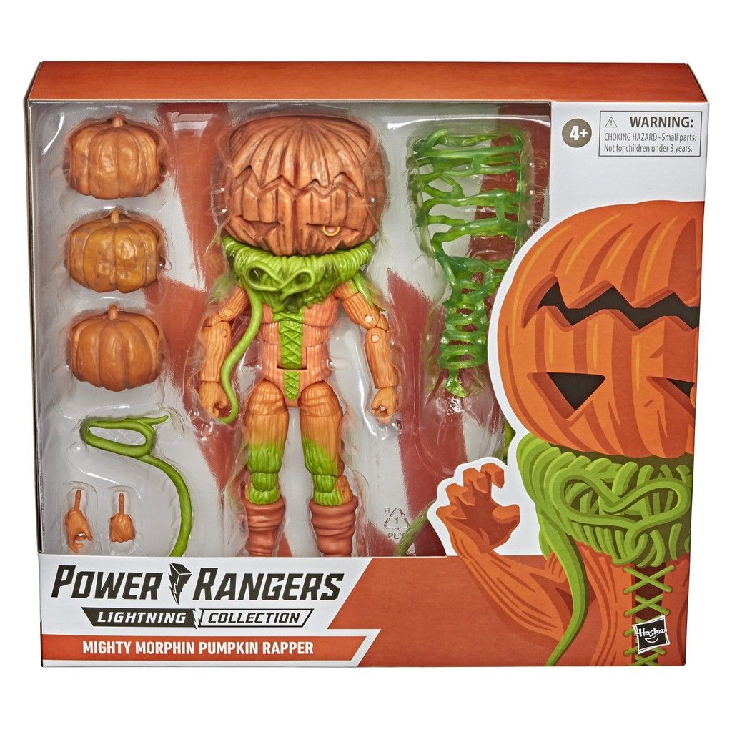 [HÀNG ĐẶT/ ORDER] Hasbro Power Rangers Lightning Collection 6 Inch Monsters Mighty Morphin Pumpkin Rapper Figure