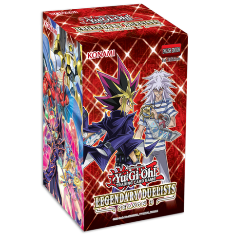  [HÀNG ĐẶT/ ORDER] Konami Yugioh TCG Legendary Duelists Season 3 Booster Box 