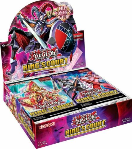 [HÀNG ĐẶT/ ORDER] Konami Yugioh TCG King's Court Sealed 1st Edition Booster Box