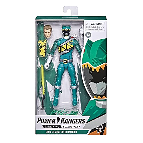 [HÀNG ĐẶT/ ORDER] Hasbro Power Rangers Lightning Collection 6 Inch Dino Charge Green Ranger Figure