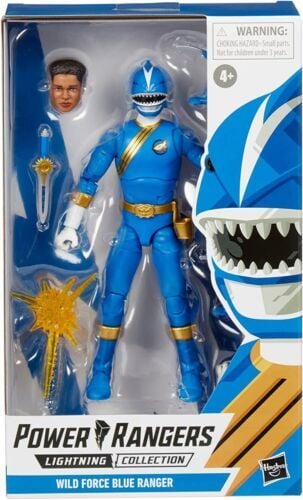 [HÀNG ĐẶT/ ORDER] Hasbro Power Rangers Lightning Collection 6 Inch Wild Force Blue Ranger Figure