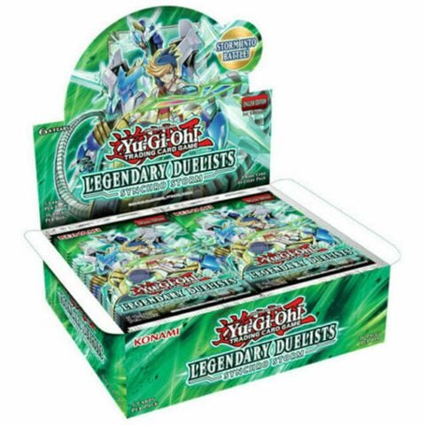  [HÀNG ĐẶT/ ORDER] Konami Yugioh TCG Legendary Duelists Synchro Storm 1st Edition Booster Box 