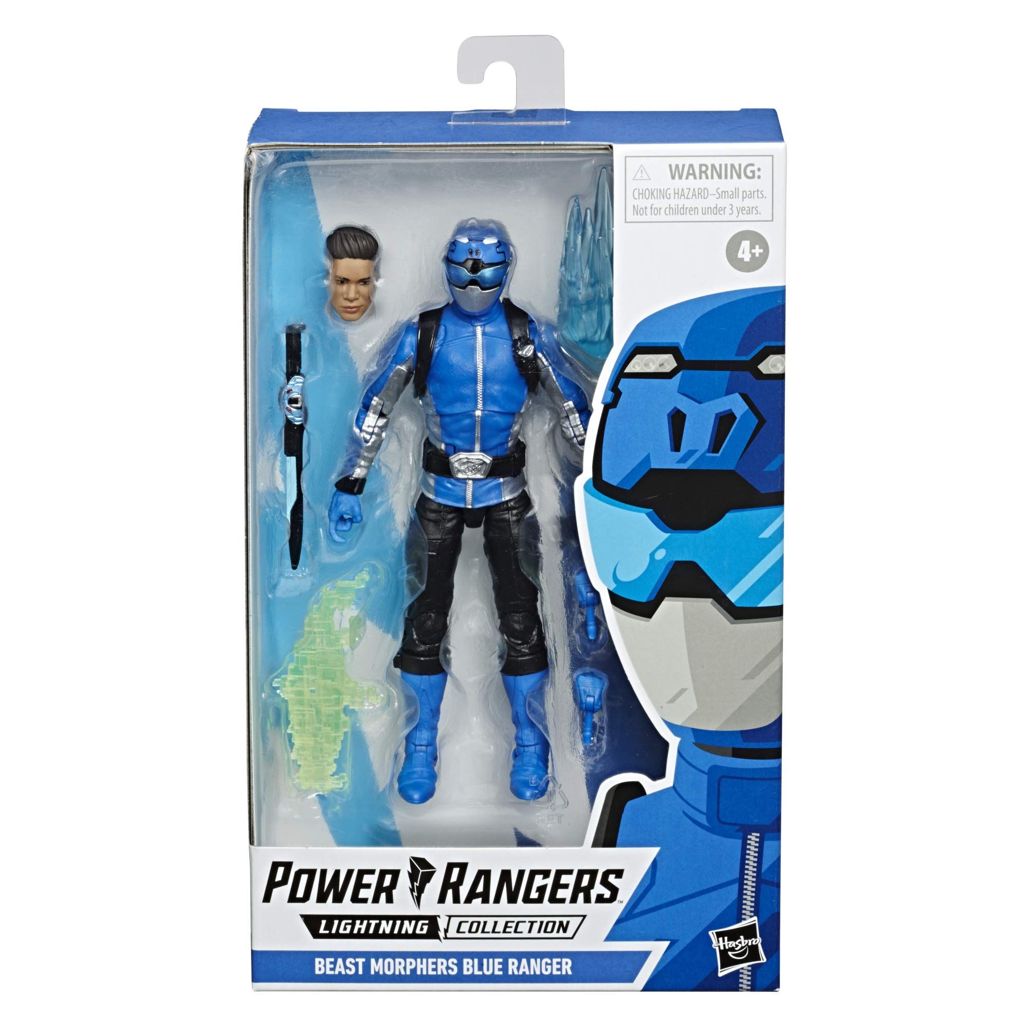 [HÀNG ĐẶT/ ORDER] Hasbro Power Rangers Lightning Collection 6 Inch Beast Morphers Blue Figure