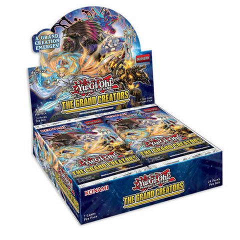  [HÀNG ĐẶT/ ORDER] Konami Yugioh TCG The Grand Creators Booster Box 