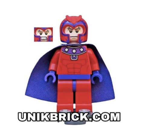  LEGO Marvel Super Heroes Magneto Red Outfit 