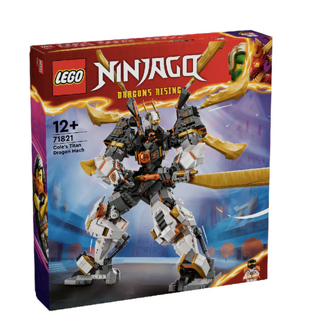  [CÓ HÀNG] LEGO Ninjago 71821 Cole's Titan Dragon Mech 