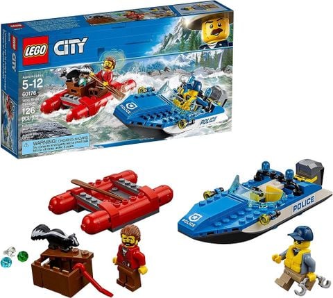 [CÓ HÀNG] LEGO City 60176 Wild River Escape 