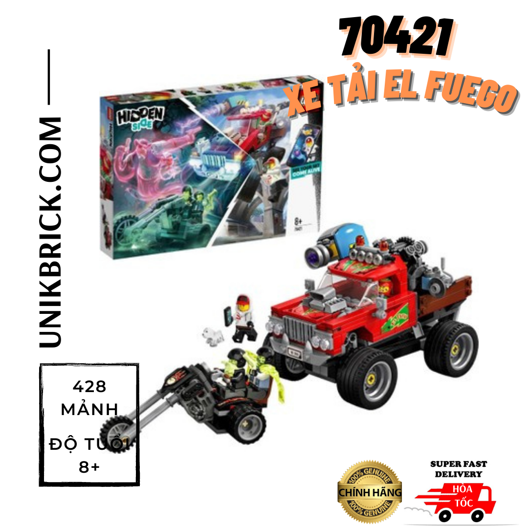 [CÓ HÀNG] LEGO Hidden Side 70421 El Fuego's Stunt Truck