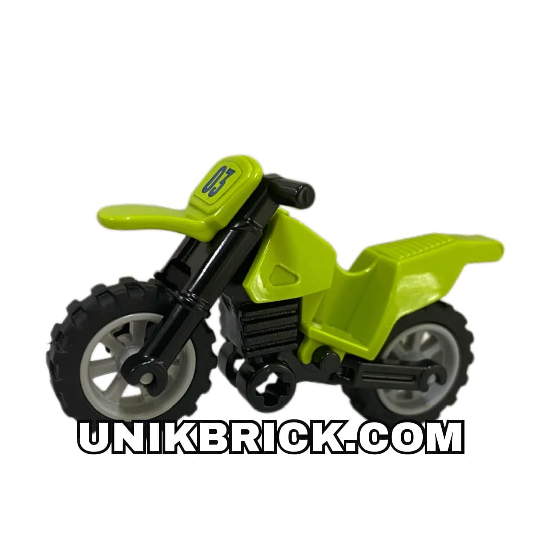 LEGO City Lime Motorbike No 10 Xe mô tô xanh lá chuối (Mẫu 10)
