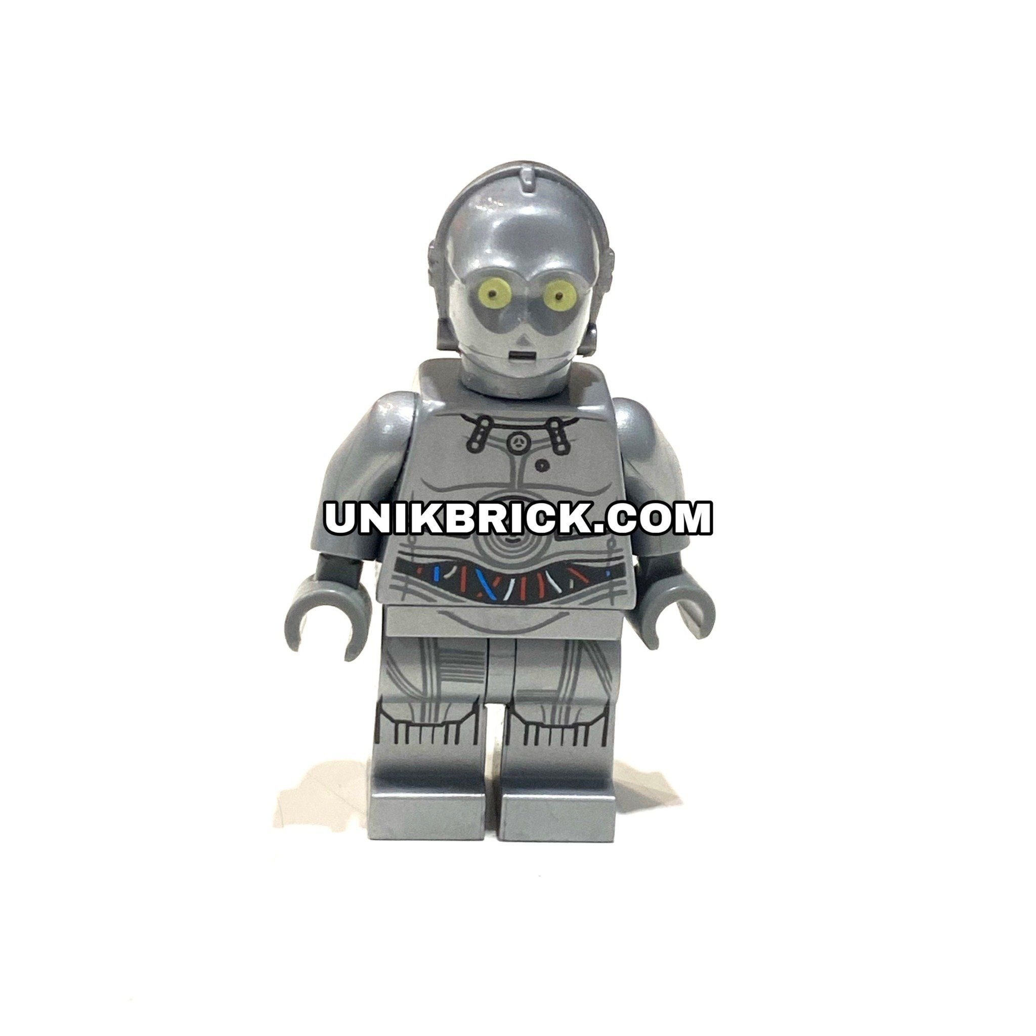Silver c3po lego new arrivals