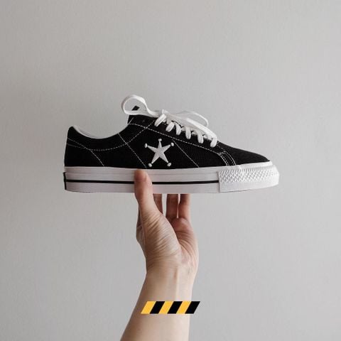 Giày Stussy x Converse Chuck One Star Ox – Stussy Black – 173120C