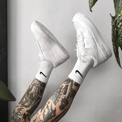 Giày Nike Air Force 1 – Shadow Triple White (W) – CI0919-100